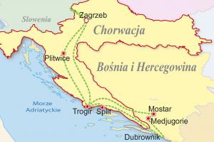 Wycieczka pobytowo - objazdowa Chorwacja, Bośnia i Hercegowina - Adriatyk Tour